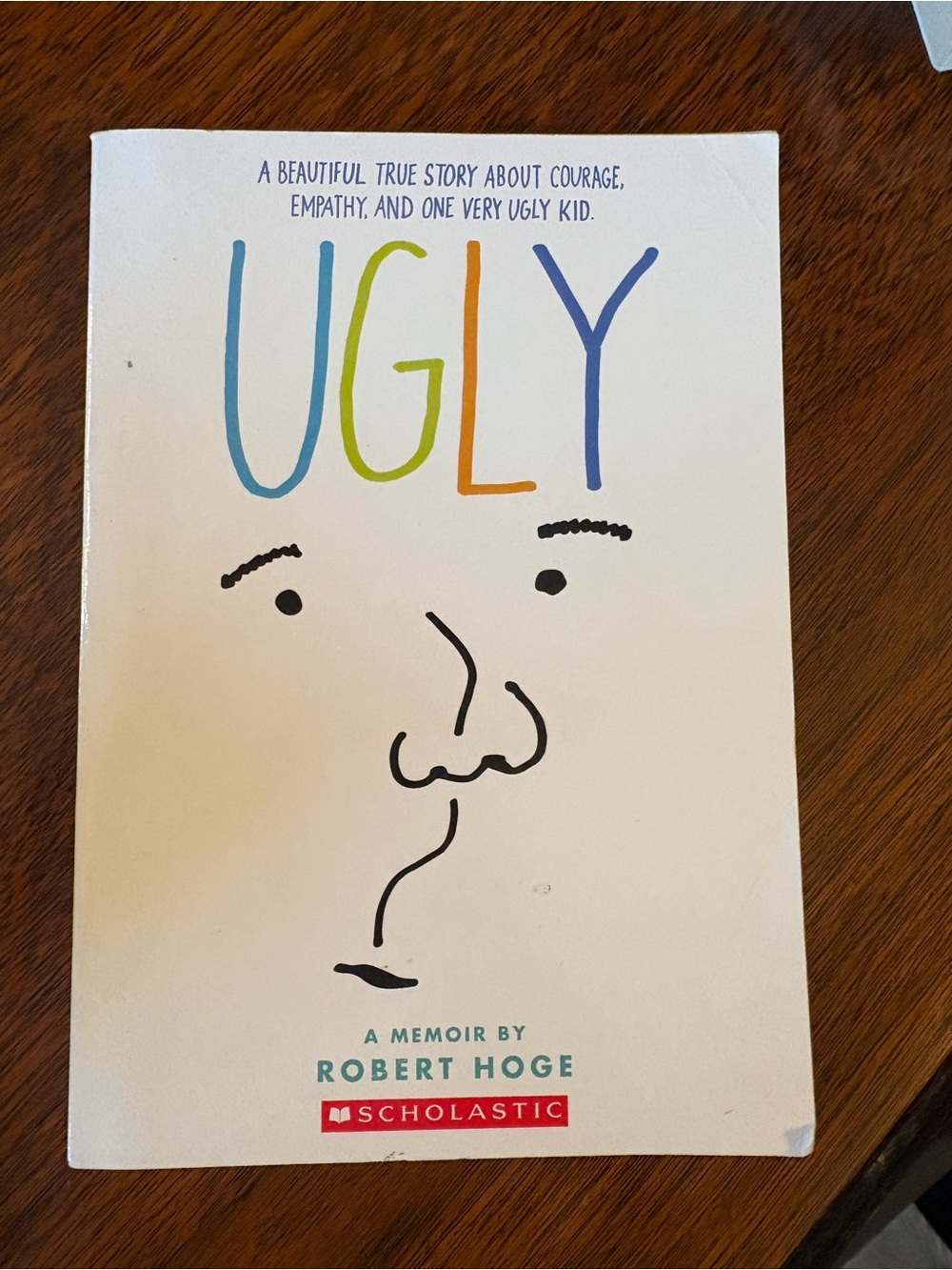 3/$20 Ugly A Memoir By Robert Hoge Paperback Novel Book
